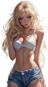 Anime Blonde Girl V3 Vinyl Car Decal Sticker – Waterproof & UV-Resistant 8" Anime Blonde Girl V3 Vinyl Car Decal Sticker – Waterproof & UV-Resistant 8"