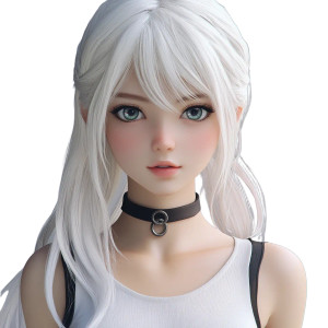 Anime White-Haired Girl V3 Vinyl Car Decal Sticker – Waterproof & UV-Resistant 8" Anime White-Haired Girl V3 Vinyl Car Decal Sticker – Waterproof & UV-Resistant 8"