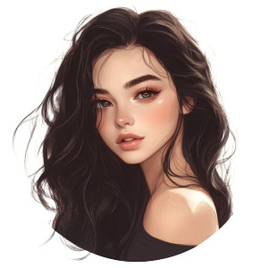 Cute Profile Logo Vinyl Car Decal Sticker – Waterproof & UV-Resistant 8"