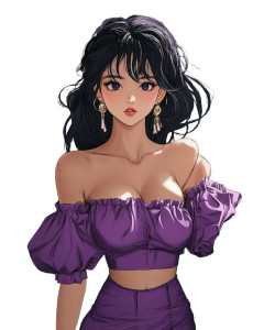 Retro Anime Character V2 Vinyl Car Decal Sticker – Waterproof & UV-Resistant 8" Retro Anime Character V2 Vinyl Car Decal Sticker – Waterproof & UV-Resistant 8"