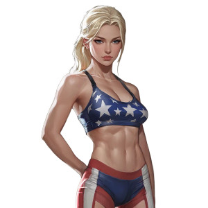 Blonde Mature American Vinyl Car Decal Sticker – Waterproof & UV-Resistant 8" Blonde Mature American Vinyl Car Decal Sticker – Waterproof & UV-Resistant 8"