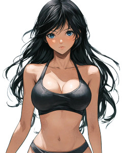 Manga-Style Girl V3 Vinyl Car Decal Sticker – Waterproof & UV-Resistant 8" Manga-Style Girl V3 Vinyl Car Decal Sticker – Waterproof & UV-Resistant 8"
