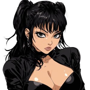 Anime Woman V9 Vinyl Car Decal Sticker – Waterproof & UV-Resistant 8" Anime Woman V9 Vinyl Car Decal Sticker – Waterproof & UV-Resistant 8"
