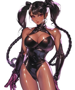 Juri Han Waifu Vinyl Car Decal Sticker – Waterproof & UV-Resistant 8"
