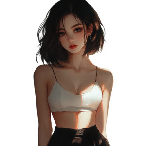 Cool Girl Outfit V3 Vinyl Car Decal Sticker – Waterproof & UV-Resistant 8" Cool Girl Outfit V3 Vinyl Car Decal Sticker – Waterproof & UV-Resistant 8"