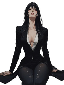 Elegant Shy Model Vinyl Car Decal Sticker – Waterproof & UV-Resistant 8"