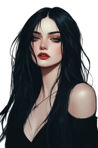 Gothic Vampire Witch Vinyl Car Decal Sticker – Waterproof & UV-Resistant 8" Gothic Vampire Witch Vinyl Car Decal Sticker – Waterproof & UV-Resistant 8"