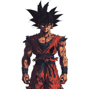 Goku Training V2 Vinyl Car Decal Sticker – Waterproof & UV-Resistant 8" Goku Training V2 Vinyl Car Decal Sticker – Waterproof & UV-Resistant 8"