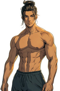 Manga Gym Athlete Vinyl Car Decal Sticker – Waterproof & UV-Resistant 8" Manga Gym Athlete Vinyl Car Decal Sticker – Waterproof & UV-Resistant 8"