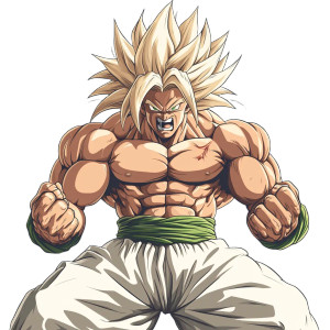 Dbz Broly Vinyl Car Decal Sticker – Waterproof & UV-Resistant 8" Dbz Broly Vinyl Car Decal Sticker – Waterproof & UV-Resistant 8"