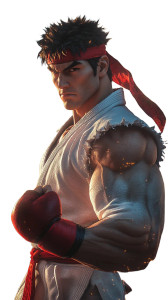 Ryu Portrait Vinyl Car Decal Sticker – Waterproof & UV-Resistant 8" Ryu Portrait Vinyl Car Decal Sticker – Waterproof & UV-Resistant 8"