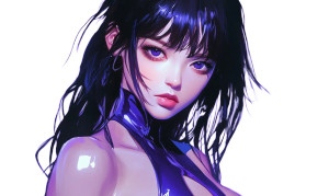 Anime Beauty V20 Vinyl Car Decal Sticker – Waterproof & UV-Resistant 8"