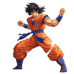 Dynamic Yamcha Pose Vinyl Car Decal Sticker – Waterproof & UV-Resistant 8" Dynamic Yamcha Pose Vinyl Car Decal Sticker – Waterproof & UV-Resistant 8"