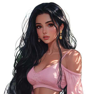 Pastel Pink Beauty Vinyl Car Decal Sticker – Waterproof & UV-Resistant 8" Pastel Pink Beauty Vinyl Car Decal Sticker – Waterproof & UV-Resistant 8"