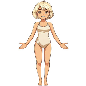 Blonde Girl Cartoon Vinyl Car Decal Sticker – Waterproof & UV-Resistant 8" Blonde Girl Cartoon Vinyl Car Decal Sticker – Waterproof & UV-Resistant 8"