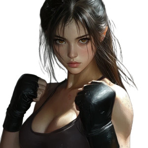 Martial Arts Anime Girl V2 Vinyl Car Decal Sticker – Waterproof & UV-Resistant 8" Martial Arts Anime Girl V2 Vinyl Car Decal Sticker – Waterproof & UV-Resistant 8"