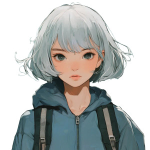 Hiking Girl Vinyl Car Decal Sticker – Waterproof & UV-Resistant 8"