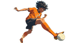 Anime Footballer Stretch Vinyl Car Decal Sticker – Waterproof & UV-Resistant 8" Anime Footballer Stretch Vinyl Car Decal Sticker – Waterproof & UV-Resistant 8"