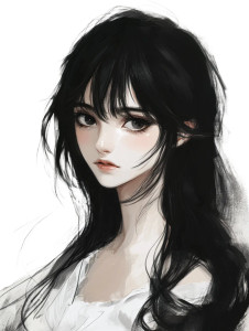 Anime Girl Sketch Vinyl Car Decal Sticker – Waterproof & UV-Resistant 8" Anime Girl Sketch Vinyl Car Decal Sticker – Waterproof & UV-Resistant 8"