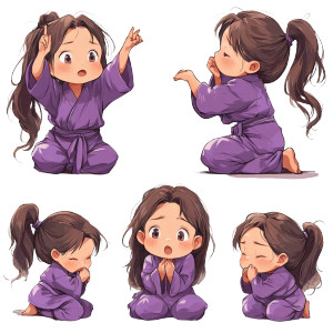 Cute Hanfu Girl Emojis V2 Vinyl Car Decal Sticker – Waterproof & UV-Resistant 8" Cute Hanfu Girl Emojis V2 Vinyl Car Decal Sticker – Waterproof & UV-Resistant 8"