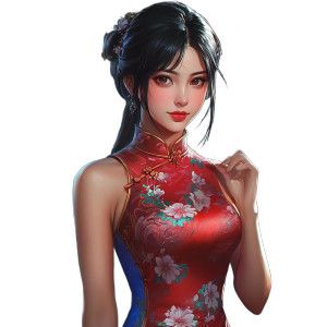 Oriental Cheongsam Girl Vinyl Car Decal Sticker – Waterproof & UV-Resistant 8" Oriental Cheongsam Girl Vinyl Car Decal Sticker – Waterproof & UV-Resistant 8"