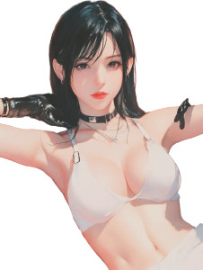 Tifa At Living Room V2 Vinyl Car Decal Sticker – Waterproof & UV-Resistant 8" Tifa At Living Room V2 Vinyl Car Decal Sticker – Waterproof & UV-Resistant 8"