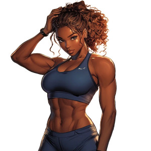 Athletic Woman Pose Vinyl Car Decal Sticker – Waterproof & UV-Resistant 8" Athletic Woman Pose Vinyl Car Decal Sticker – Waterproof & UV-Resistant 8"