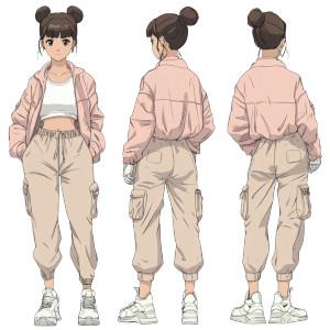 Tenten Character Sheet Vinyl Car Decal Sticker – Waterproof & UV-Resistant 8"