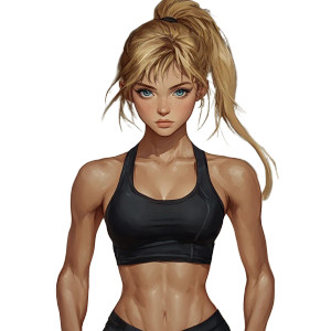 Striking Blonde Athlete Vinyl Car Decal Sticker – Waterproof & UV-Resistant 8" Striking Blonde Athlete Vinyl Car Decal Sticker – Waterproof & UV-Resistant 8"