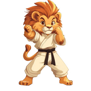 Nara The Lion Vinyl Car Decal Sticker – Waterproof & UV-Resistant 8"