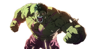 Raging Hulk Smash Vinyl Car Decal Sticker – Waterproof & UV-Resistant 8"