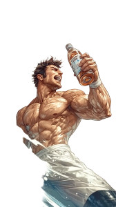 Muscular Energy Focus V2 Vinyl Car Decal Sticker – Waterproof & UV-Resistant 8"