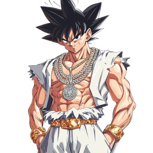 Opulent Goku Vinyl Car Decal Sticker – Waterproof & UV-Resistant 8" Opulent Goku Vinyl Car Decal Sticker – Waterproof & UV-Resistant 8"