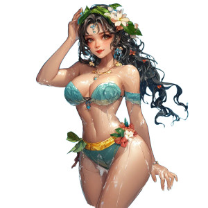 Water Festival Girl V2 Vinyl Car Decal Sticker – Waterproof & UV-Resistant 8" Water Festival Girl V2 Vinyl Car Decal Sticker – Waterproof & UV-Resistant 8"