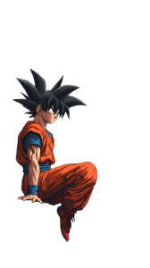 Goku On Car Vinyl Car Decal Sticker – Waterproof & UV-Resistant 8" Goku On Car Vinyl Car Decal Sticker – Waterproof & UV-Resistant 8"