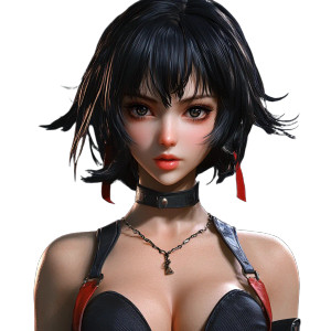 Anime Game Character Vinyl Car Decal Sticker – Waterproof & UV-Resistant 8"