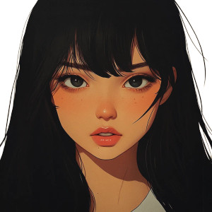 Asian Manga Girl Vinyl Car Decal Sticker – Waterproof & UV-Resistant 8" Asian Manga Girl Vinyl Car Decal Sticker – Waterproof & UV-Resistant 8"