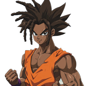 Dragon Ball Hero Vinyl Car Decal Sticker – Waterproof & UV-Resistant 8"