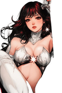 Anime Paladin Woman Vinyl Car Decal Sticker – Waterproof & UV-Resistant 8" Anime Paladin Woman Vinyl Car Decal Sticker – Waterproof & UV-Resistant 8"