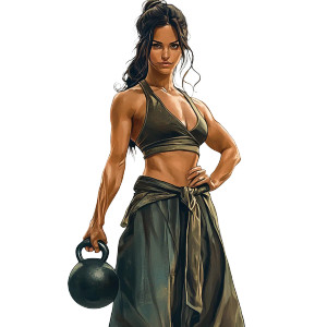 Sportive Woman Kettlebell Vinyl Car Decal Sticker – Waterproof & UV-Resistant 8" Sportive Woman Kettlebell Vinyl Car Decal Sticker – Waterproof & UV-Resistant 8"