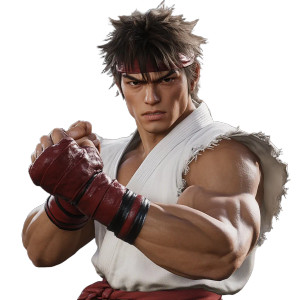 Ryu Fight Pose Vinyl Car Decal Sticker – Waterproof & UV-Resistant 8" Ryu Fight Pose Vinyl Car Decal Sticker – Waterproof & UV-Resistant 8"