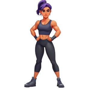 Royal Boxer Character Vinyl Car Decal Sticker – Waterproof & UV-Resistant 8"