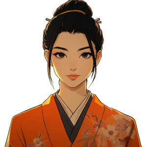 Japanese Kimono Woman Vinyl Car Decal Sticker – Waterproof & UV-Resistant 8" Japanese Kimono Woman Vinyl Car Decal Sticker – Waterproof & UV-Resistant 8"