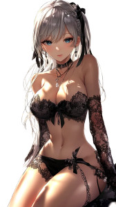 Gothic Anime Girl V4 Vinyl Car Decal Sticker – Waterproof & UV-Resistant 8" Gothic Anime Girl V4 Vinyl Car Decal Sticker – Waterproof & UV-Resistant 8"