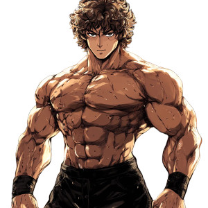 Baki Ifbb Design V2 Vinyl Car Decal Sticker – Waterproof & UV-Resistant 8"