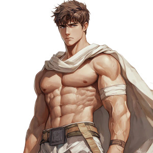 Confident Young Man V2 Vinyl Car Decal Sticker – Waterproof & UV-Resistant 8"