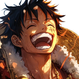 Luffy Gear 5 V12 Vinyl Car Decal Sticker – Waterproof & UV-Resistant 8"