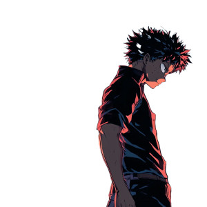 Kashimo Vs Midoriya Vinyl Car Decal Sticker – Waterproof & UV-Resistant 8"