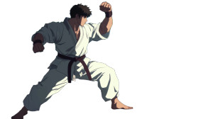 Martial Artist Kicking V2 Vinyl Car Decal Sticker – Waterproof & UV-Resistant 8" Martial Artist Kicking V2 Vinyl Car Decal Sticker – Waterproof & UV-Resistant 8"