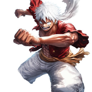 White Haired Luffy Vinyl Car Decal Sticker – Waterproof & UV-Resistant 8" White Haired Luffy Vinyl Car Decal Sticker – Waterproof & UV-Resistant 8"